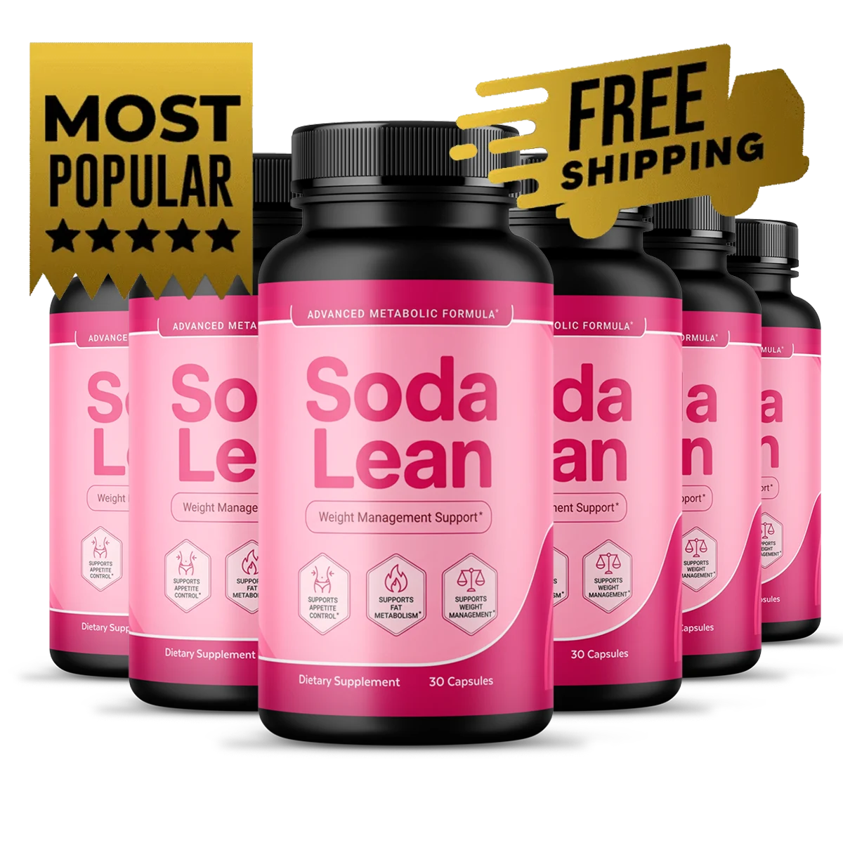 SodaLean  6 bottle
